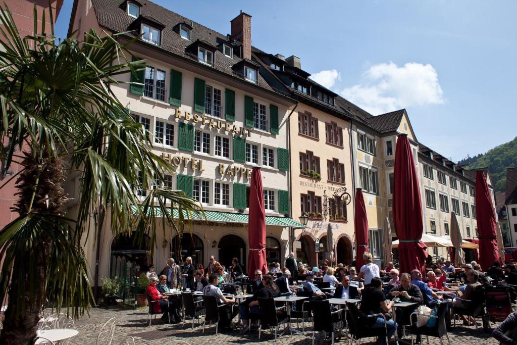 Hotel Rappen Am Munsterplatz Freiburg im Breisgau Eksteriør billede